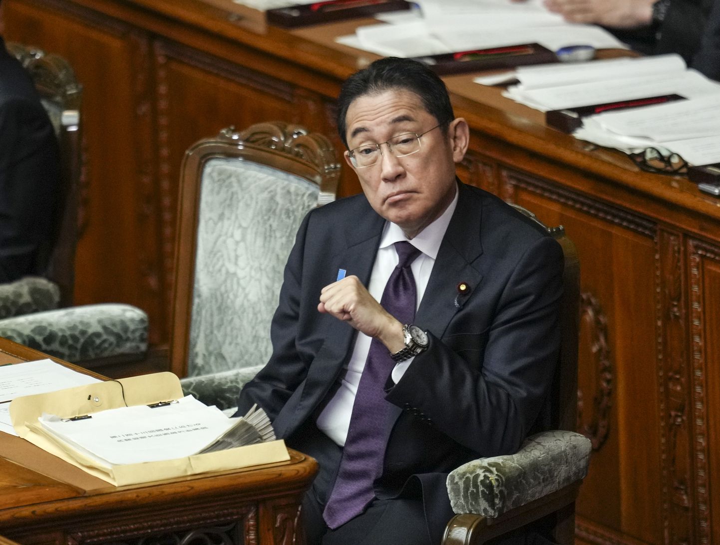 Jaapani peaminister Fumio Kishida.