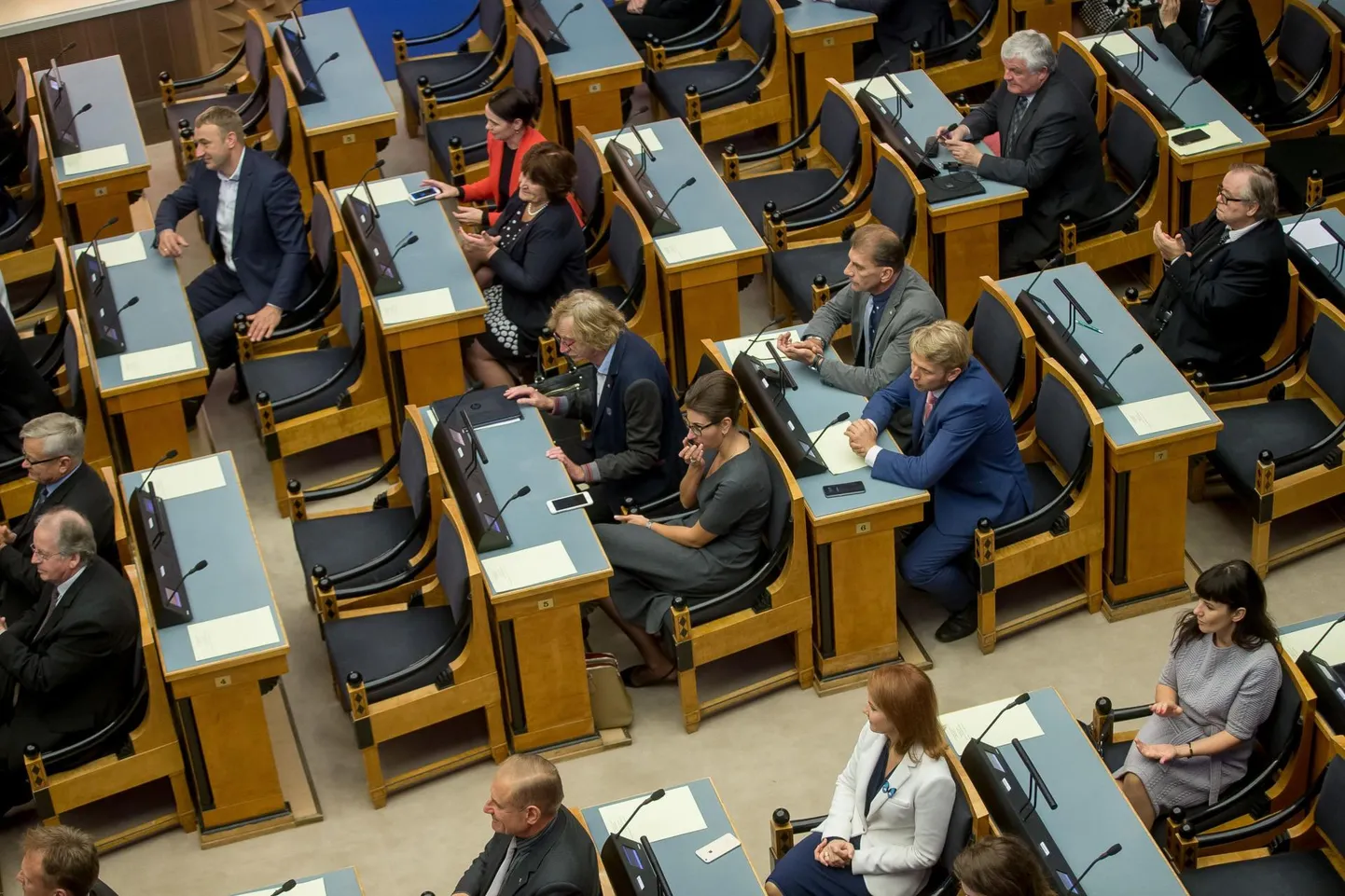 Riigikogu istung Toompea lossis. Foto on illustratiivne.
