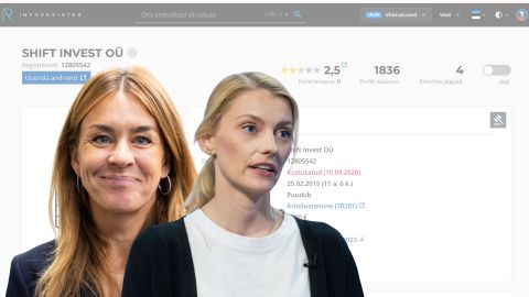 Uue ministri kapist pudenes ootamatu äriside: ühine firma Johanna-Maria Lehtmega kustutati äsja registrist