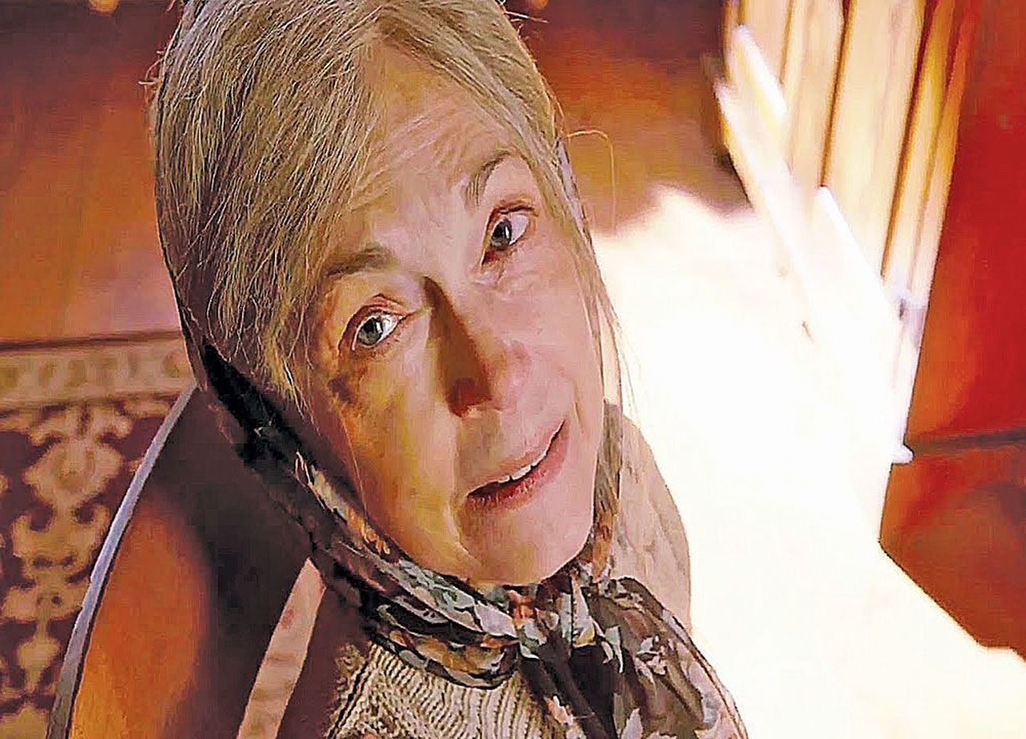 Бабушка (Диана Даннаган) выглядит временами опасной сумасшедшей – но не может же все быть так просто. Или может?