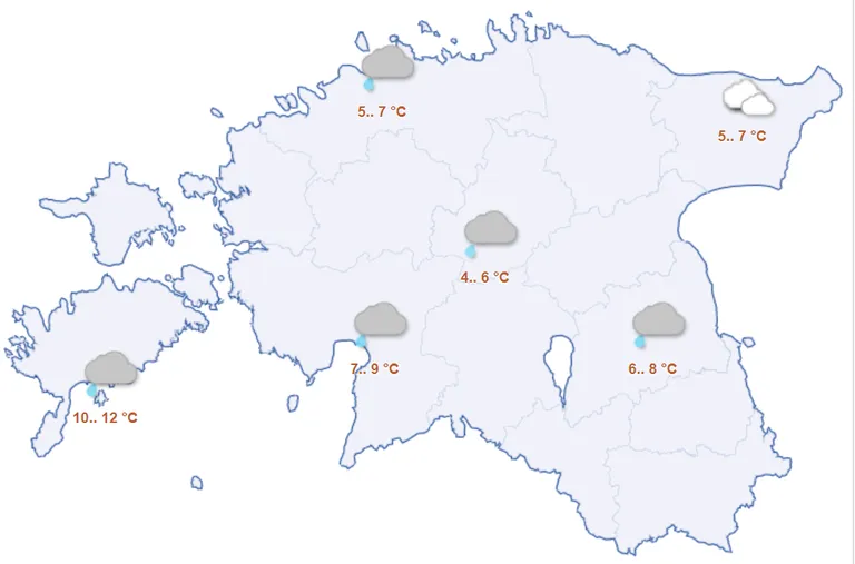 Ilm kolmapäeval