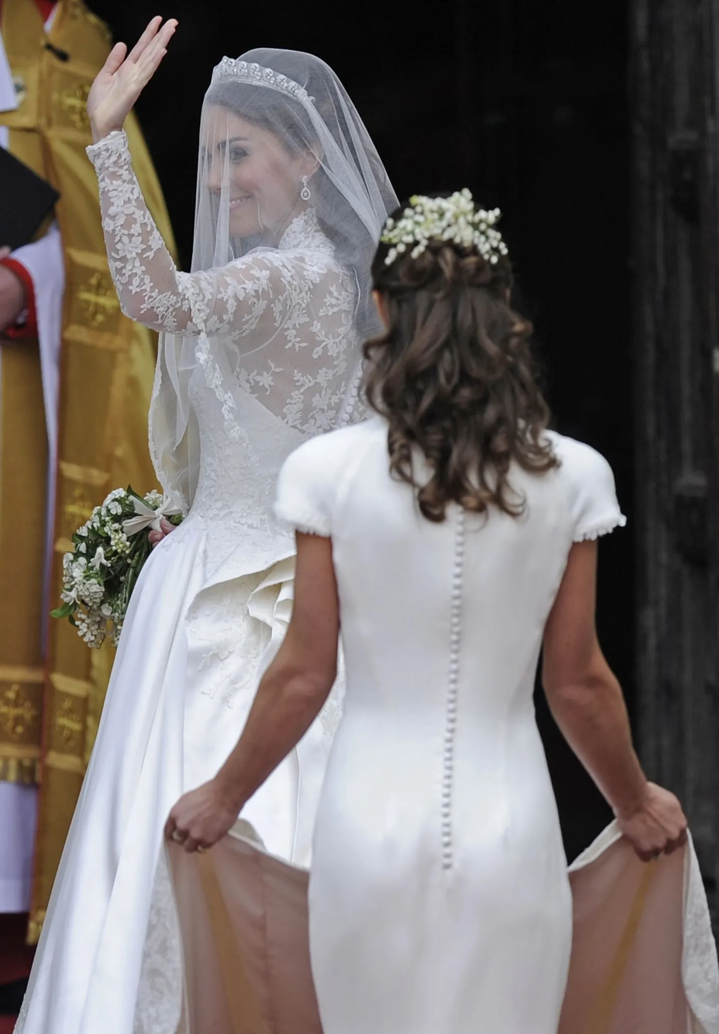 Pippa Middleton pruutneitsikleidis
