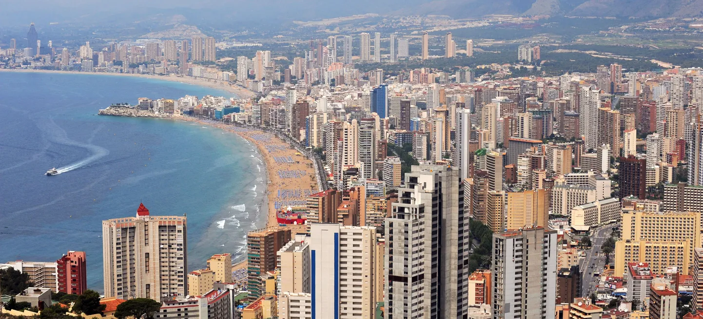 Hispaania kuurortlinn Benidorm