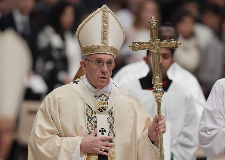 Paavst Franciscus kolmekuningapäeva missal / Tiziana Fabi/AFP/Scanpix