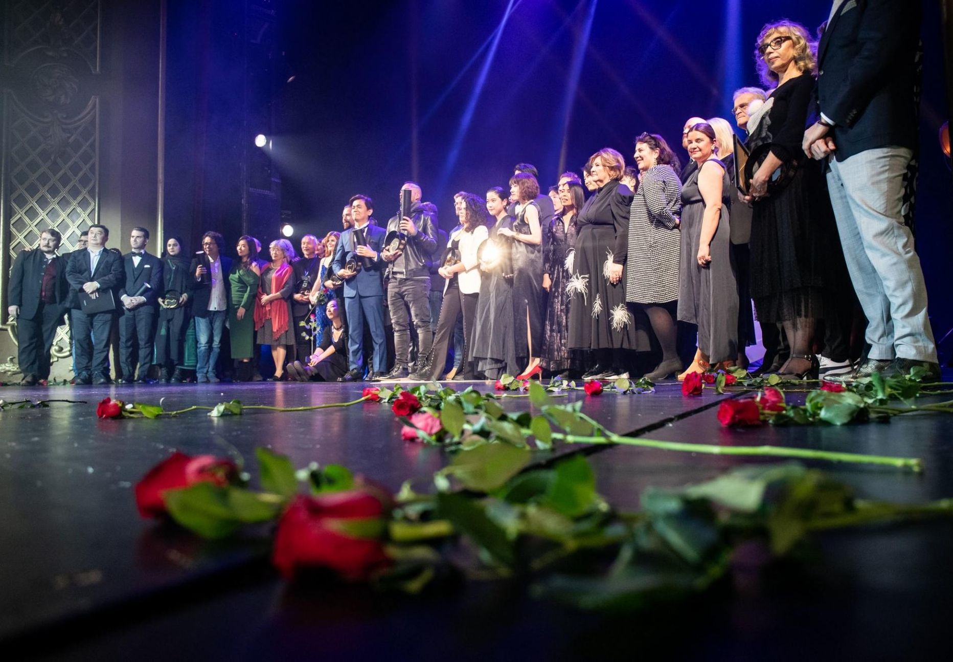 PÖFFi auhinnatseremoonia Tallinnas Vene teatris.