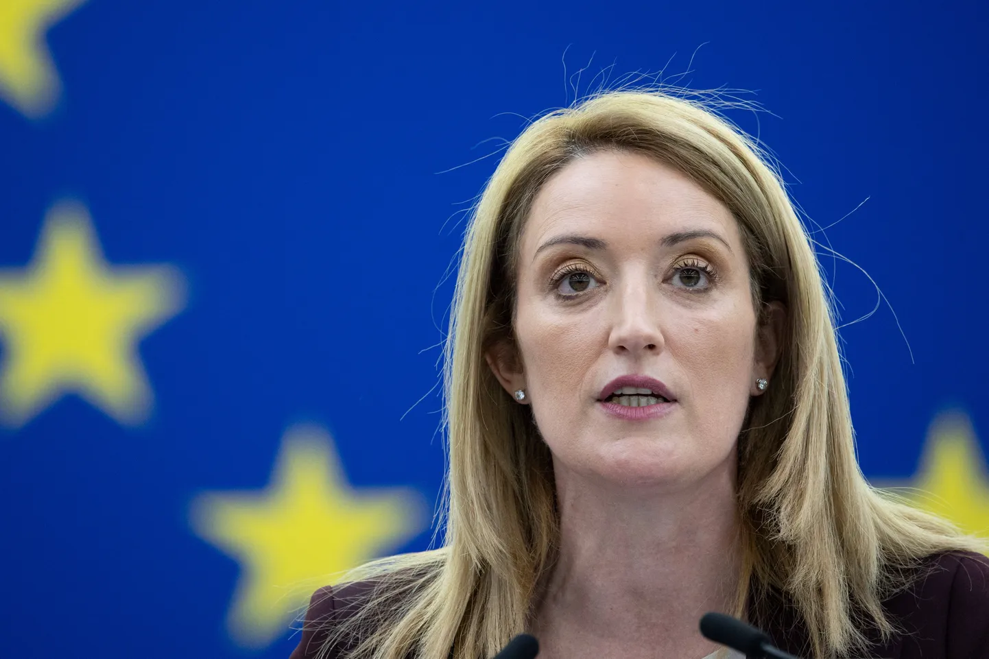 Euroopa Parlamendi president Roberta Metsola.