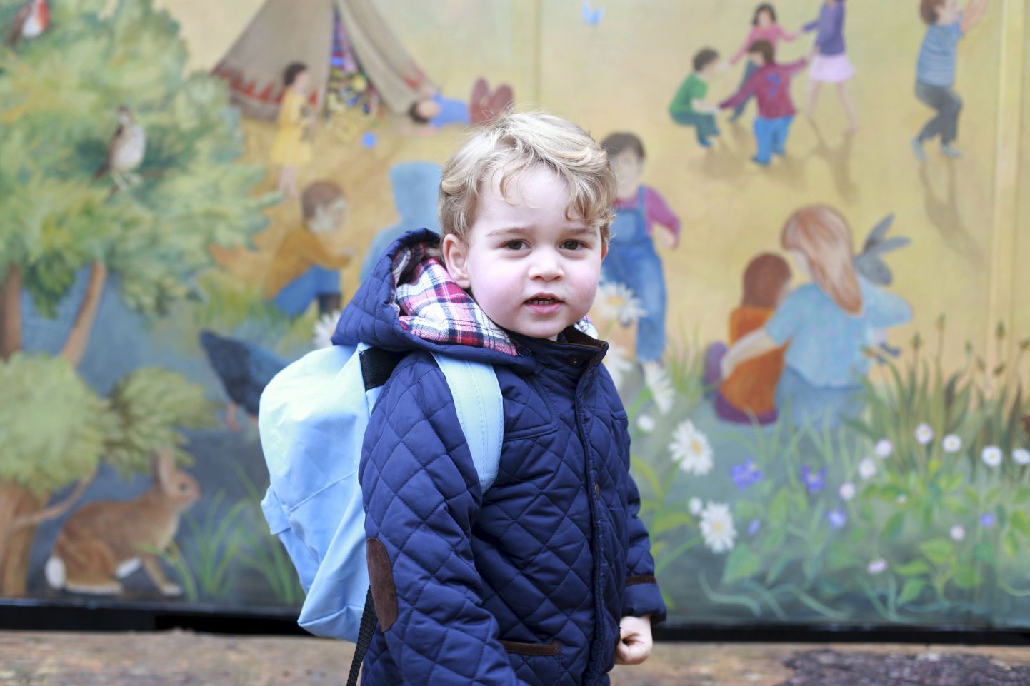 Prints George läks lasteaeda