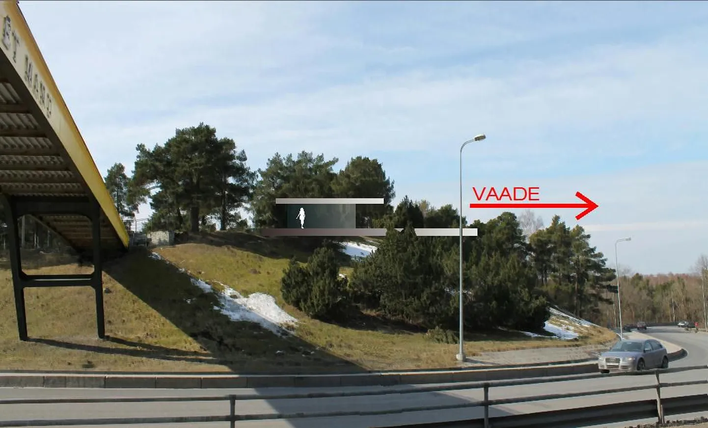 Arhitekt Mart Aderi visioon Nõmme panoraami eksponeerimiseks.