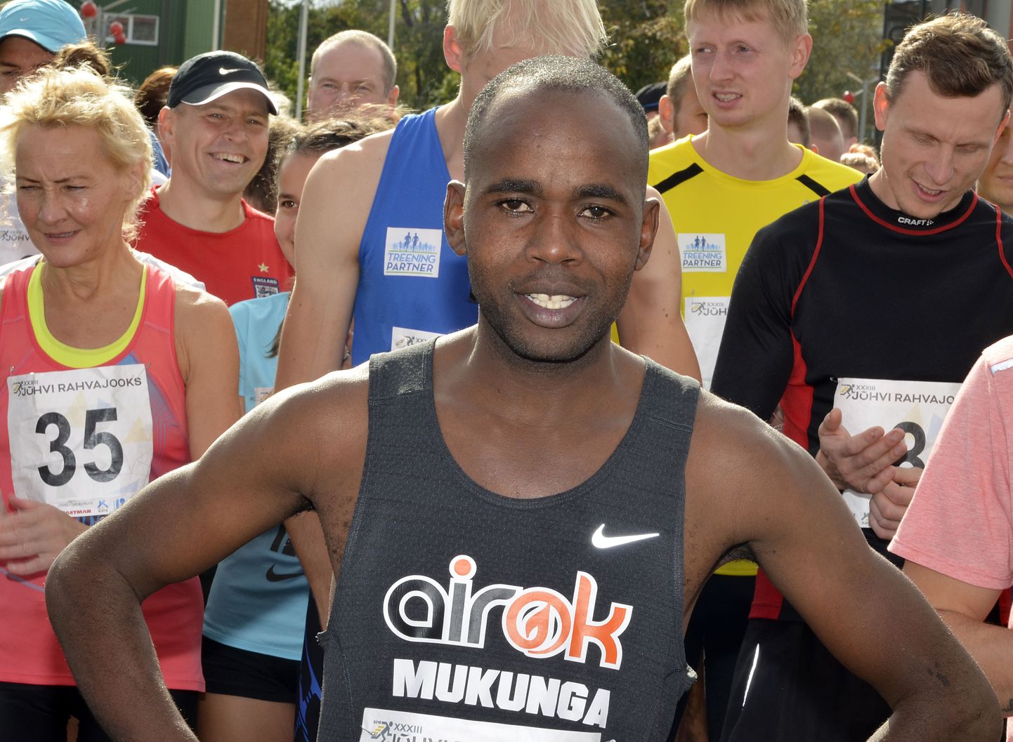 Jõhvi peaks Keenia jooksjale Ibrahim Mukungale juba päris hästi tuttav paik olema: kahel eelneval aastal on ta siinse rahvajooksu võitnud ja tuleb nüüd noolima kolmandat võitu.
