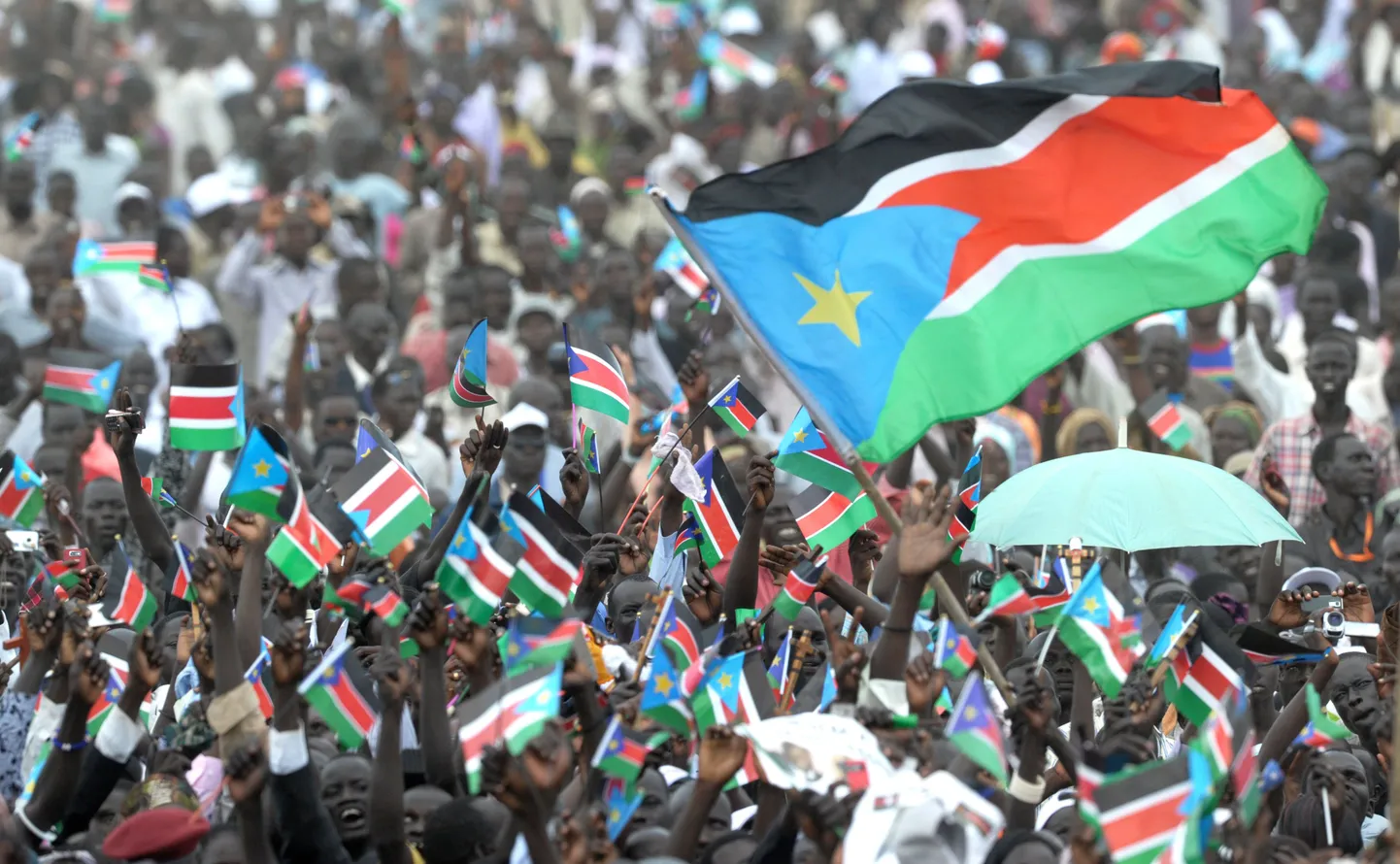 Народ Южного Судана после провозглашения независимости.