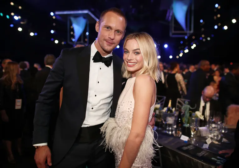 Alexander Skarsgard ja Margot Robbie