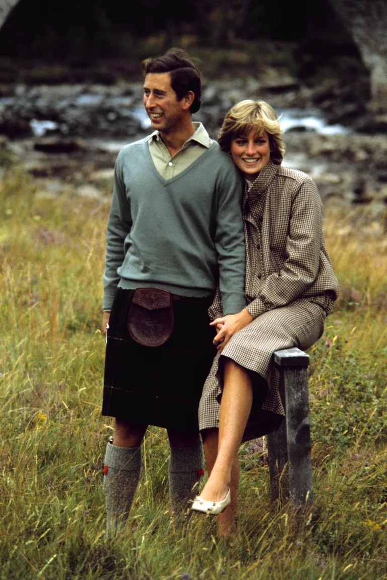 Prints Charles ja printsess Diana mesinädalatel