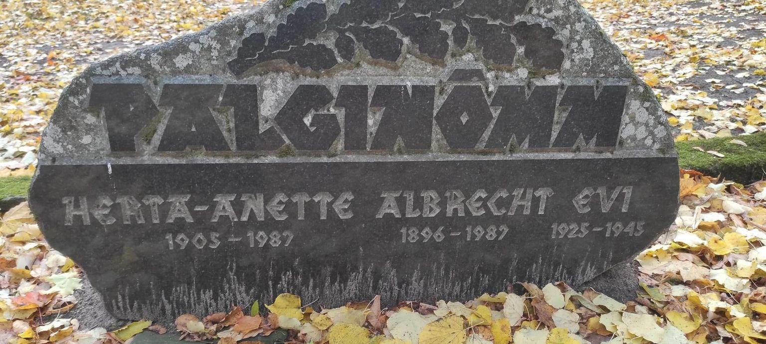 Vabadussõja kavaler Albrecht Palginõmm on maetud Ambla kalmistule. Viimasel ajal on hakatud pöörama sangari hauale suuremat tähelepanu.