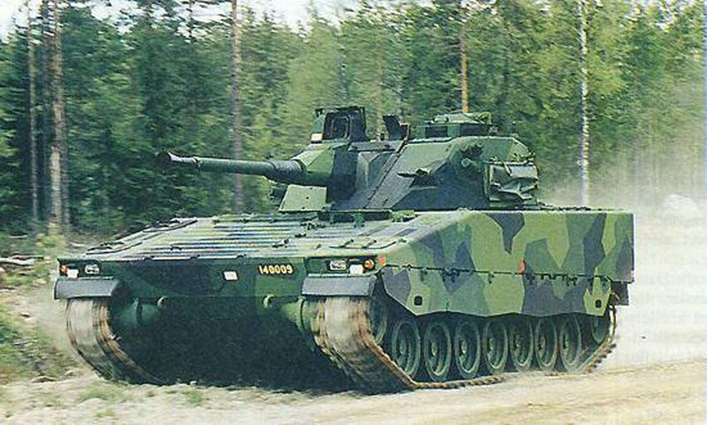 Jalaväe lahingumasin CV90.