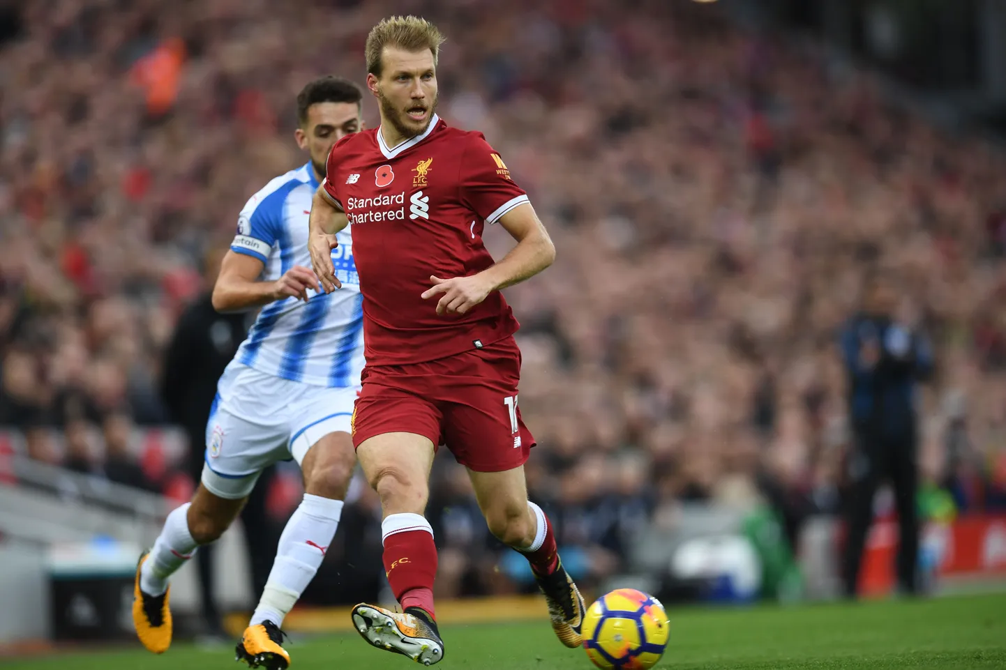 Ragnar Klavan mängus Huddersfield Towniga.