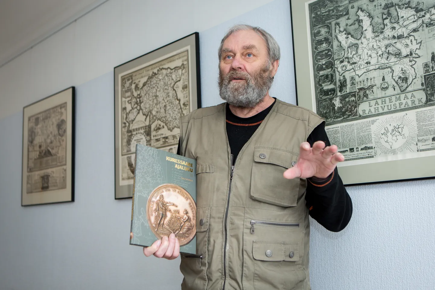 Kalle Kesküla "Kuressaare ajalugu II" 2019. aastal