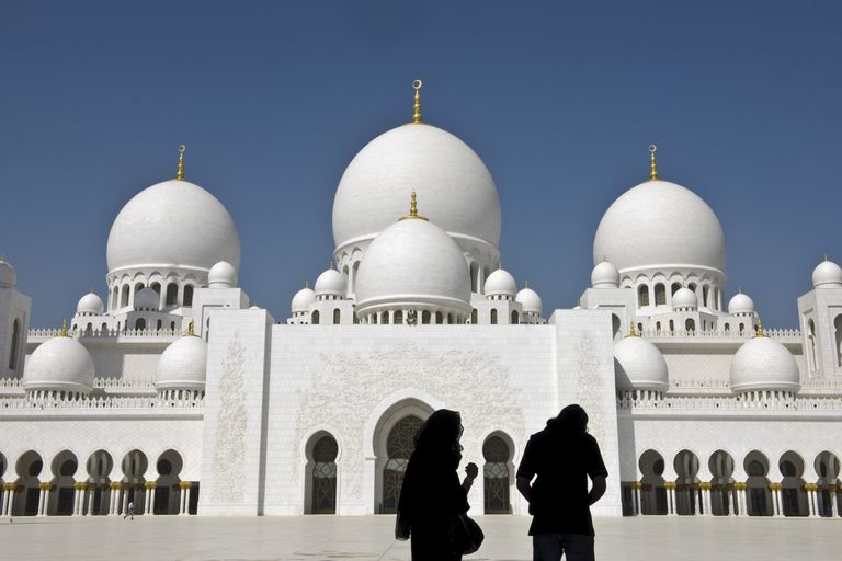 Abu Dhabi Sheikh Zayed Mosque mošee.