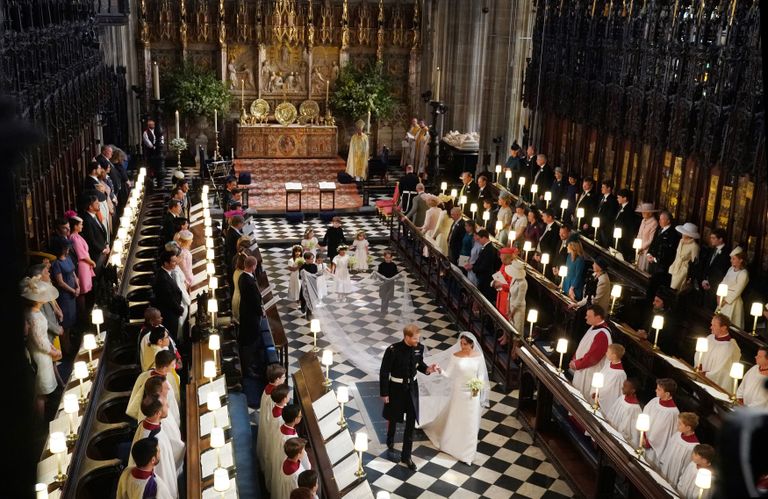 Prints Harry ja Meghan Markle'i laulatus Windsori lossi St. George'i kabelis