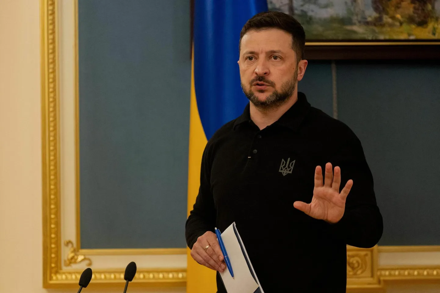 Ukraina president Volodõmõr Zelenskõi