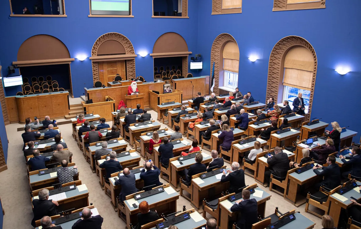 Pensionireform jõuab riigikokku.