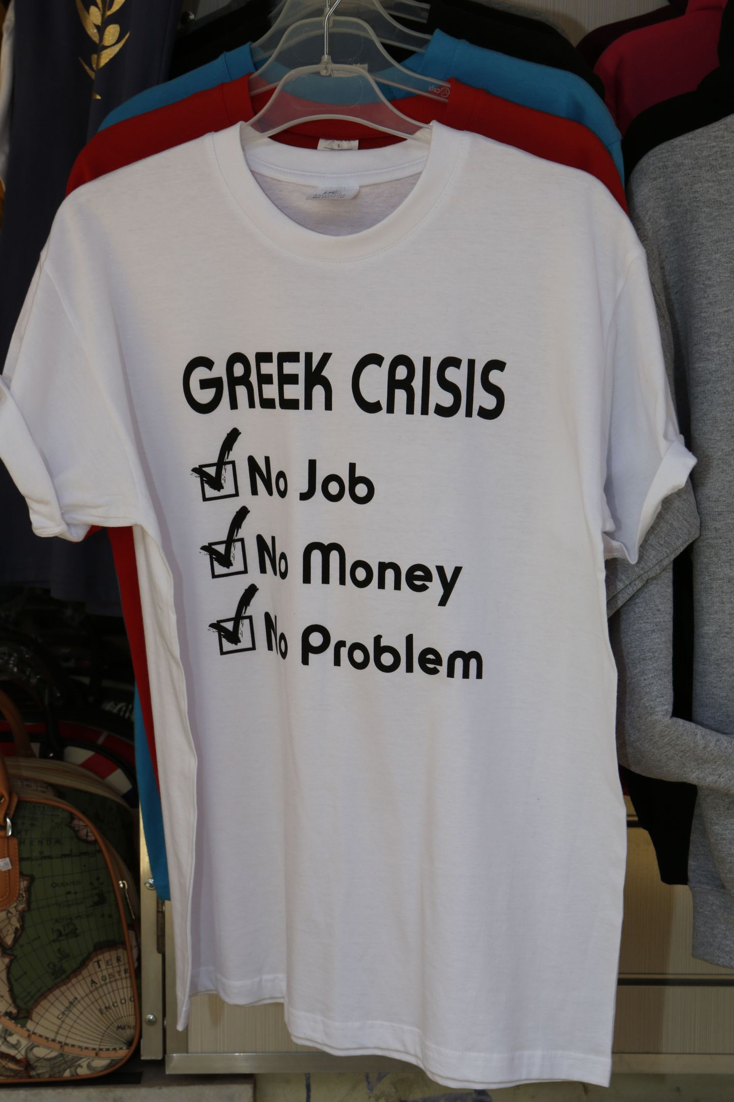 Kreeka kriis T-särgil