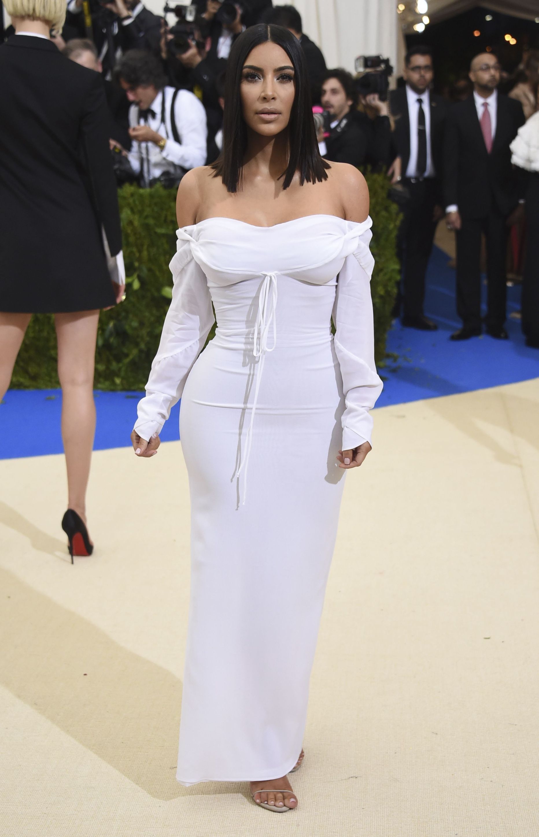 Kim Kardashian attends The Metropolitan Museum of Art's Costume Institute benefit gala celebrating the opening of the Rei Kawakubo/Comme des Garv