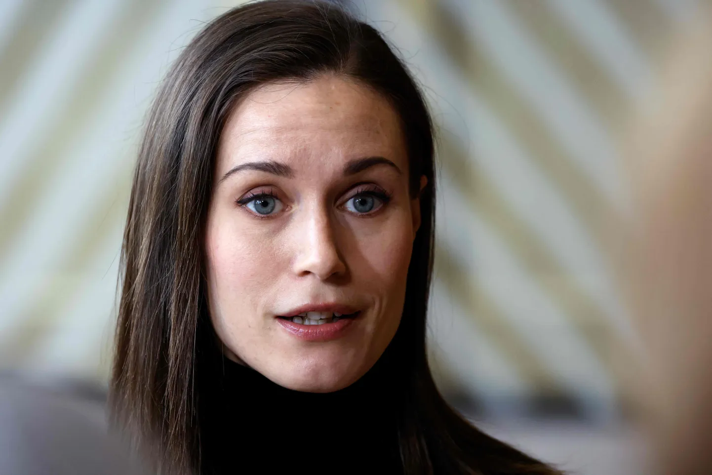 Soome peaminister Sanna Marin Brüsselis 25. märtsil 2022.