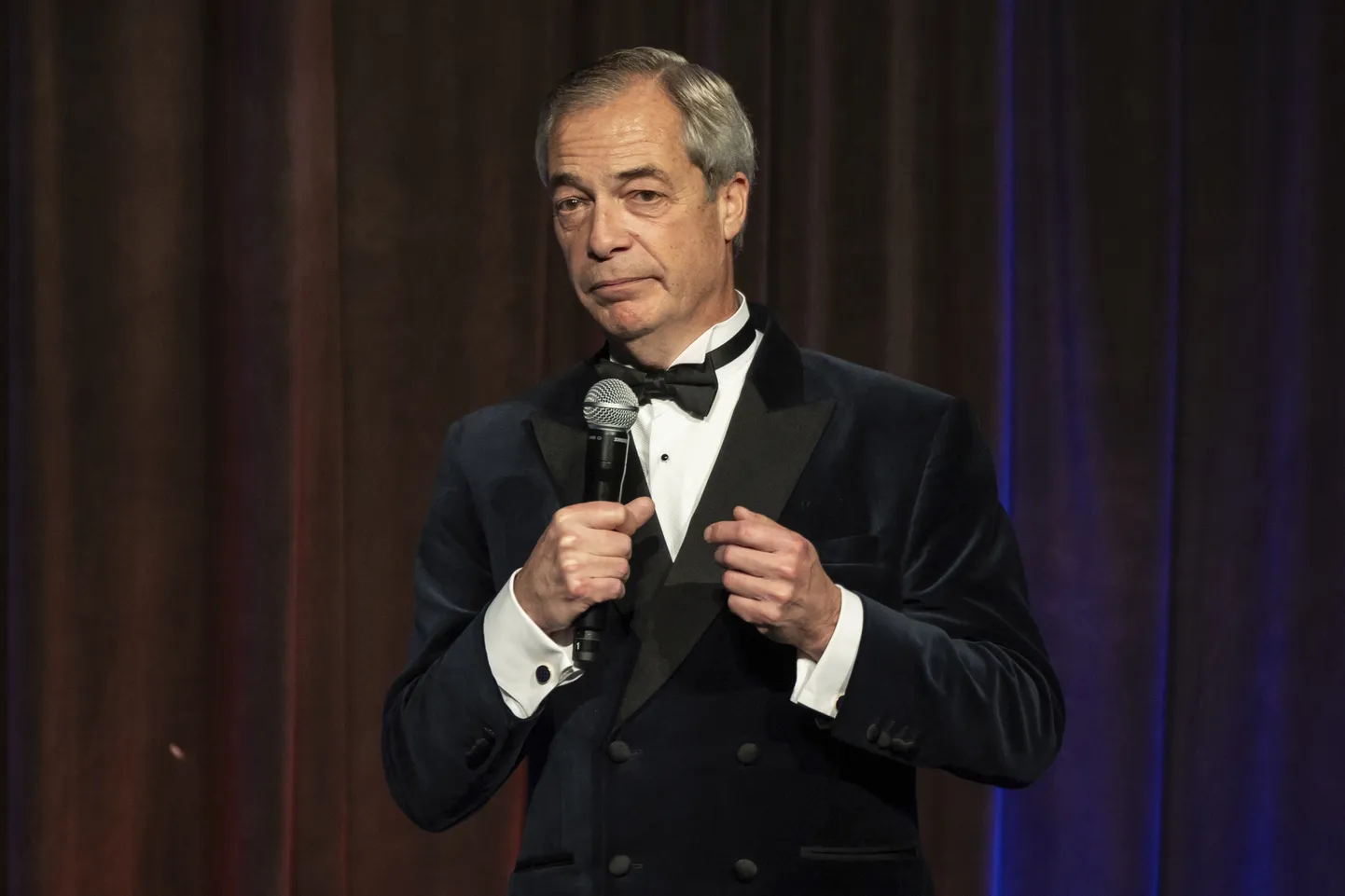 Briti vastuoluline poliitik Nigel Farage käis läinud nädalavahetusel New Yorgis noorte vabariiklaste klubi iga-aastasel galal.