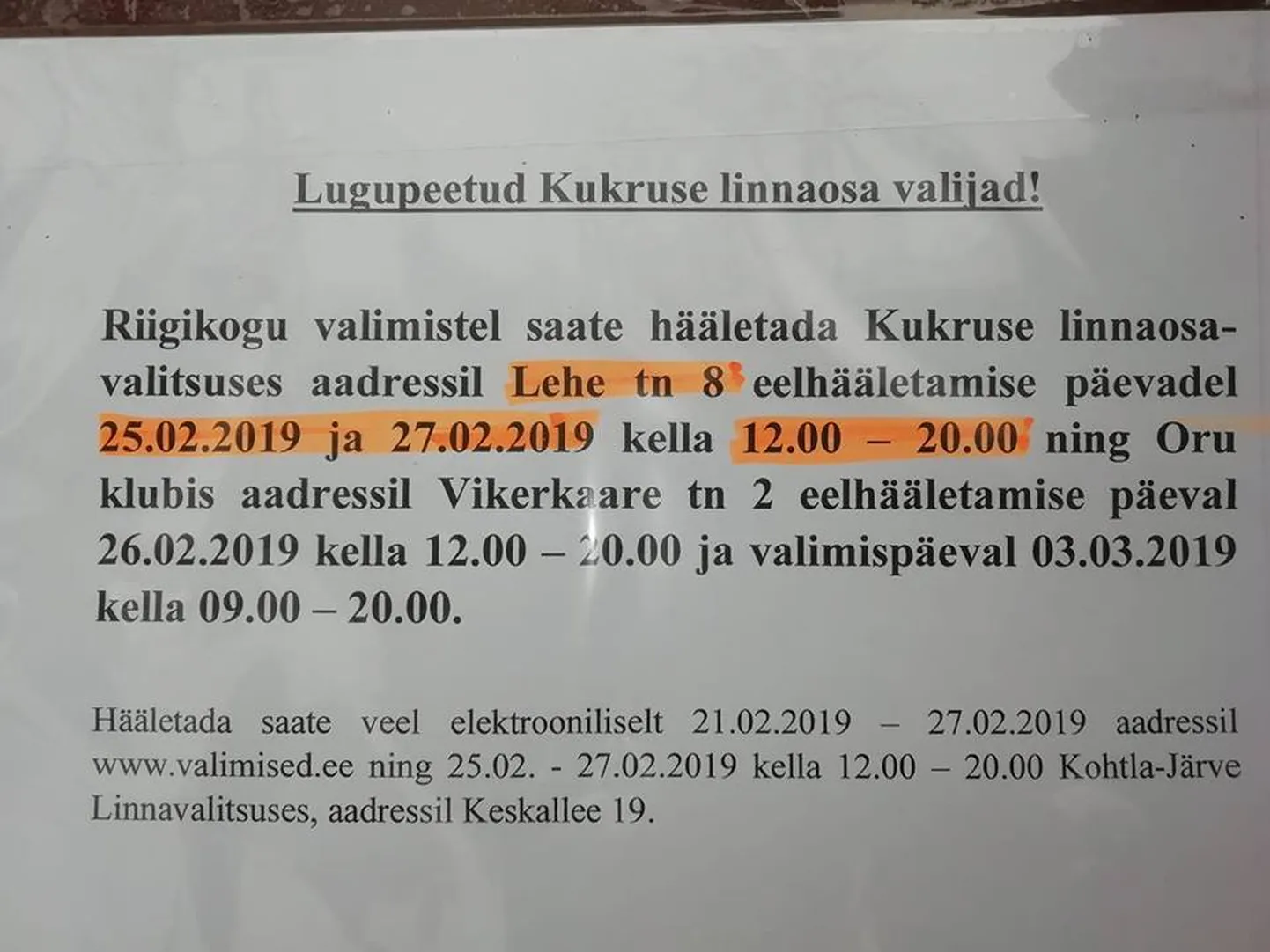 Жители Кукрузе не понимают - почему в воскресенье они не могли проголосовать в привычном месте, а также какая связь между Кукрузе и Ору?