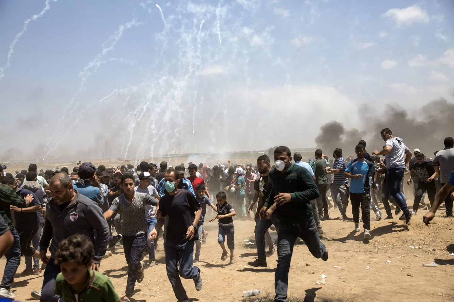 Rahutused Gaza-Iisraeli piiril.