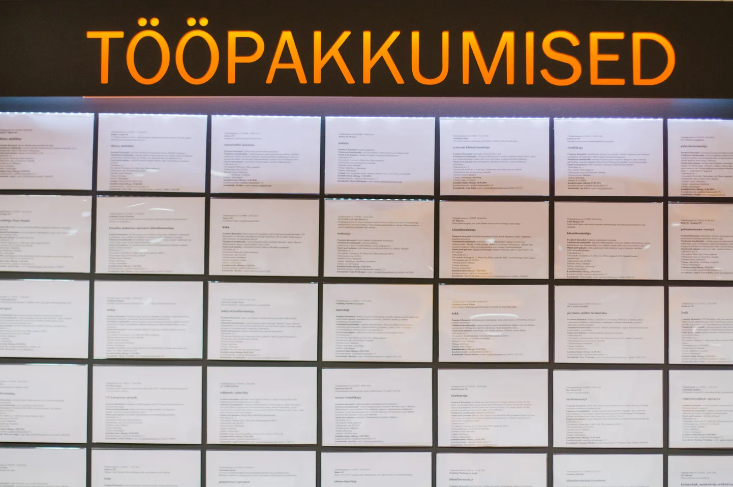 Pakkumisel on ligi 140 töökohta.