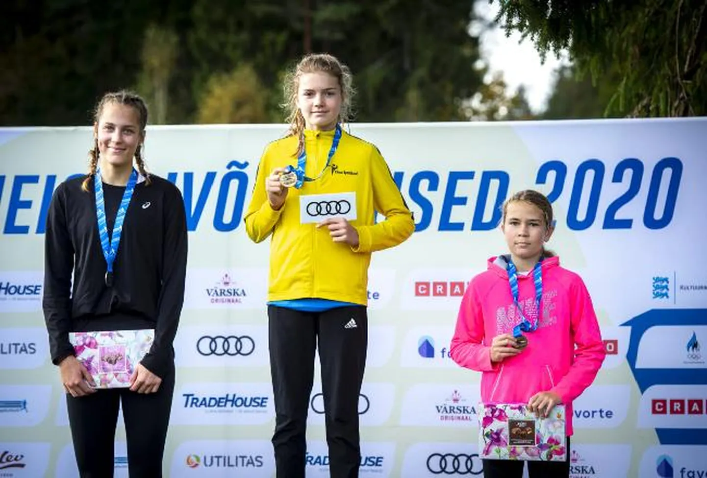 Kolmandale kohale tõusid nii Bianka Uhtjärv
kui ka Romet Kivi.