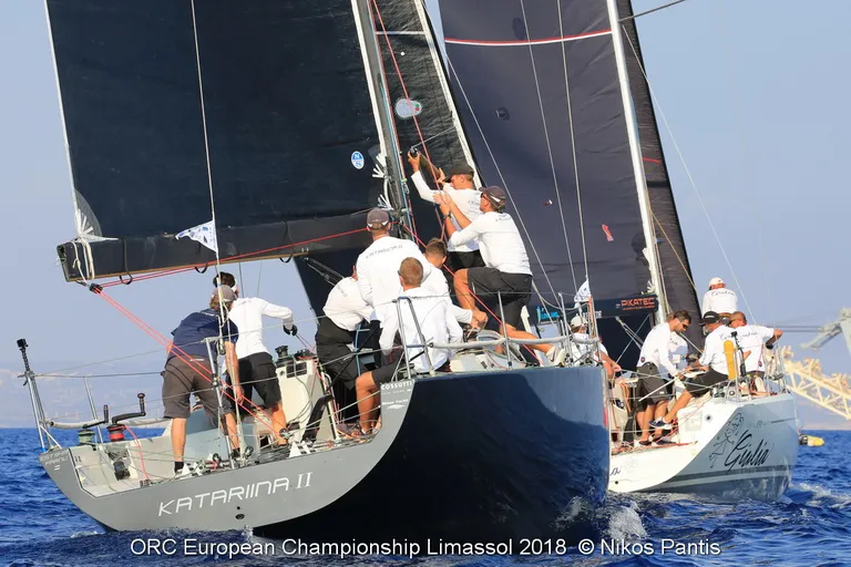 Katariina II EST949 (One Off), kapten Aivar Tuulberg - 2018.a avamerepurjetamise ORC C klassi Euroopa meister - Limassol, Küpros