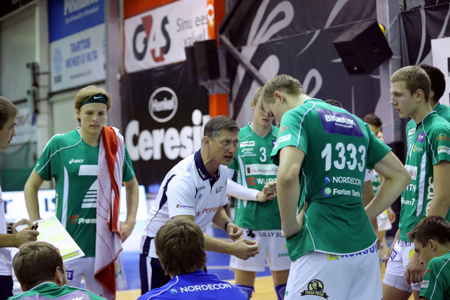 Andrei Ojamets Tartu meeskonda juhendamas. Uuel hooajal saab temast Tartu naiskonna loots.