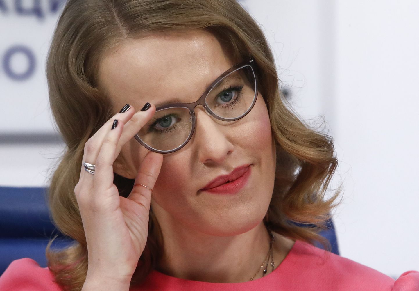 Vene presidendivalimistel kandideeriv Ksenija Sobtšak.