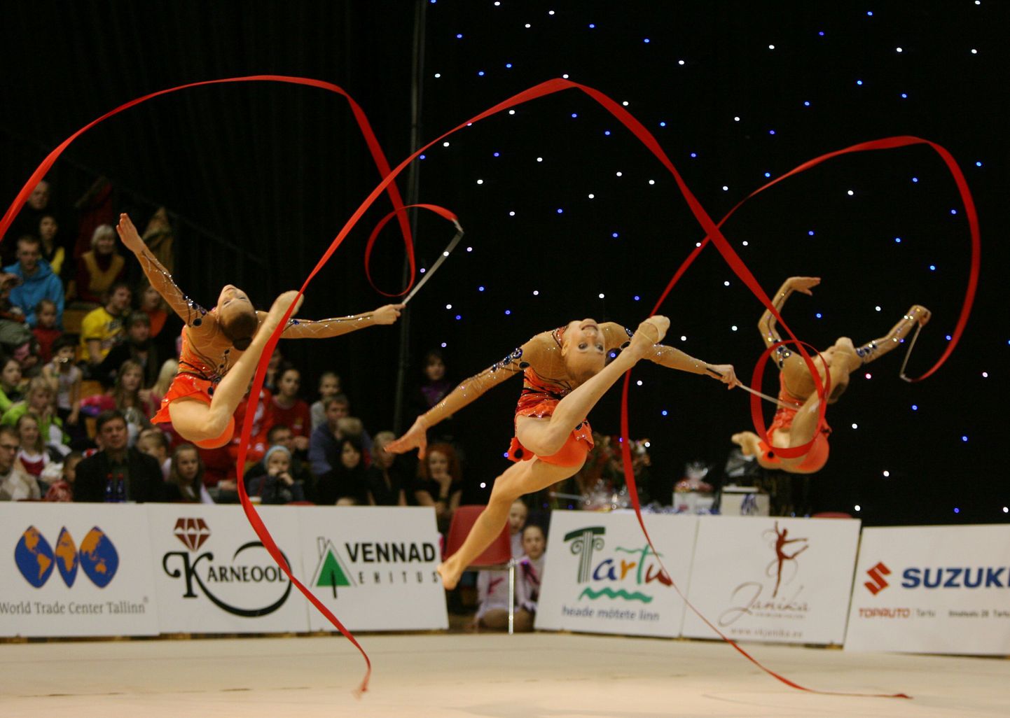 Международный турнир по гимнастике Miss Valentine в Тарту. Иллюстративное фото.
