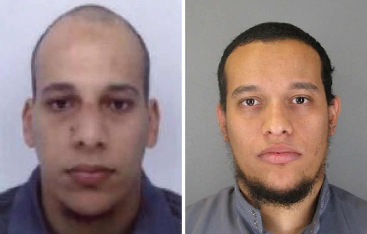 Cherif Kouachi (vasakul) ja Said Kouachi
