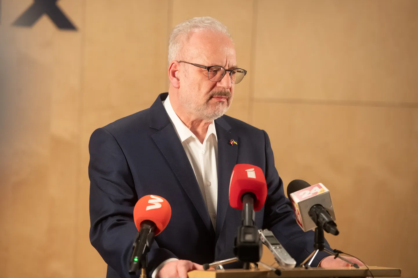 Президент Латвии Эгил Левитс