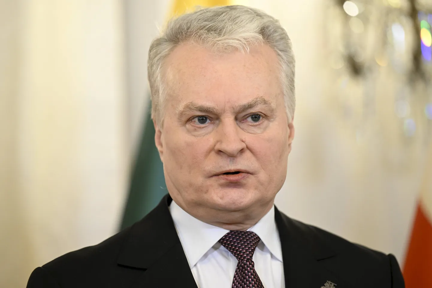 Lietuvas prezidents Gitans Nausēda.