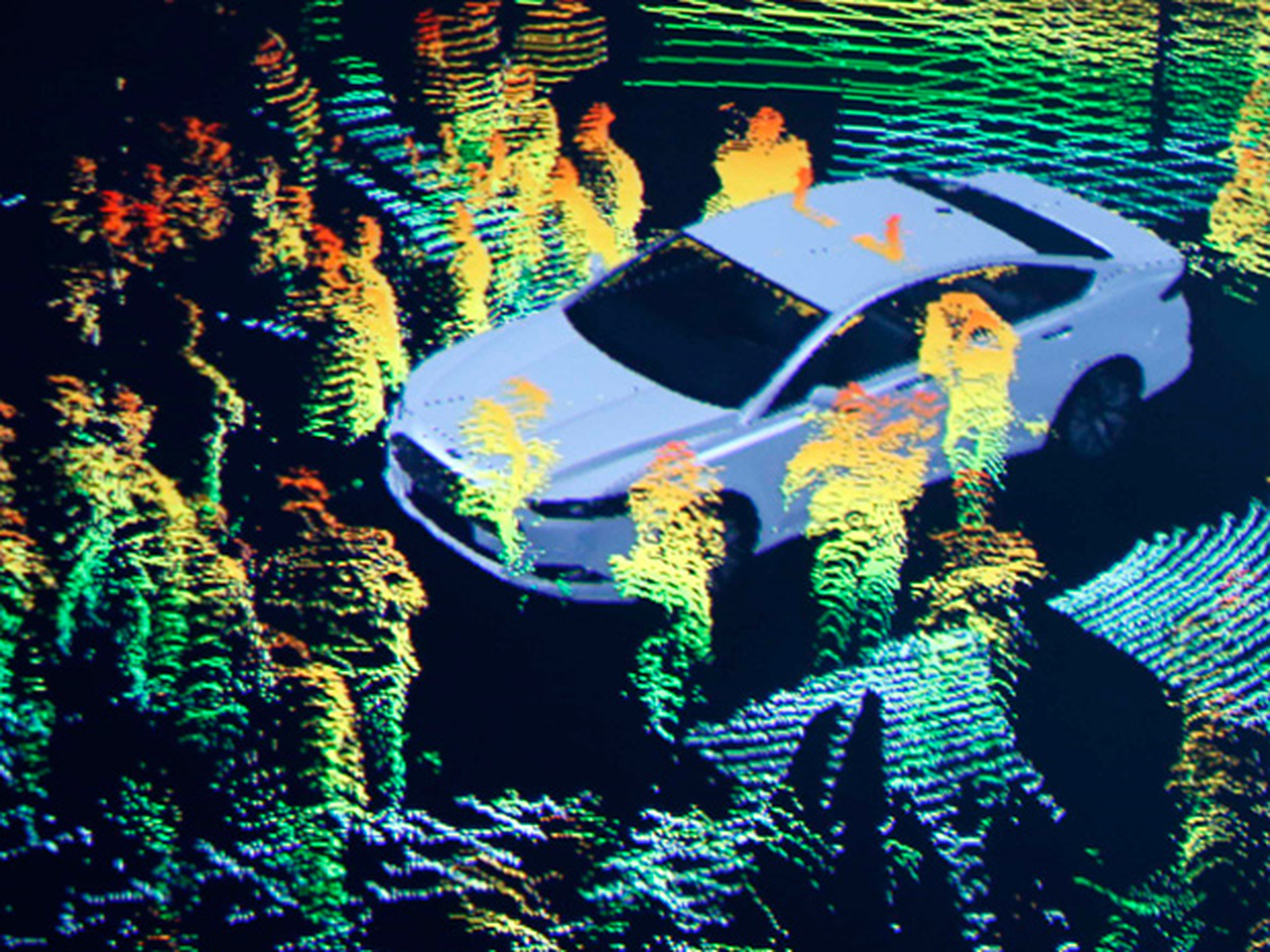 Isejuhtiv auto loob lidari abil endal ümber pidevalt 3D-pilti