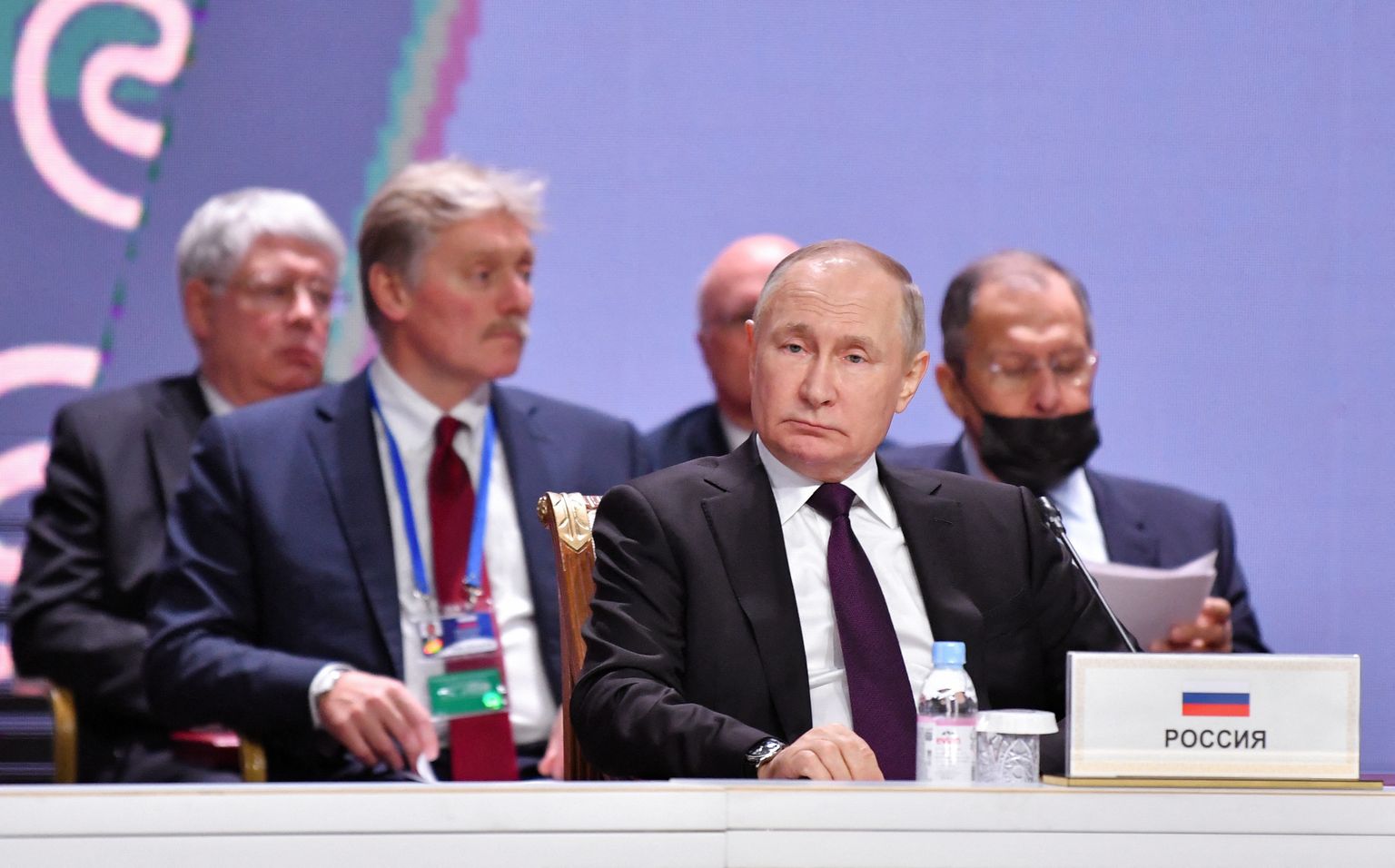Владимир Путин (на переднем плане).