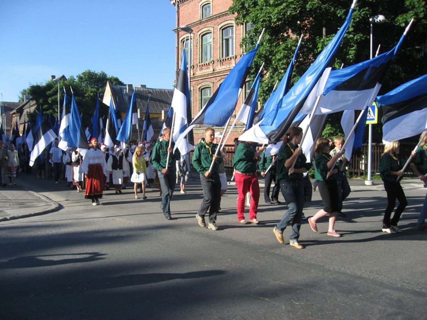 Eesti lipu päev Pärnus 2008.