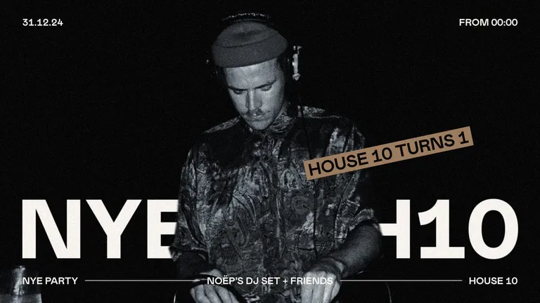 Tähista uut aastat NOËPi DJ seti ja House 10ga.