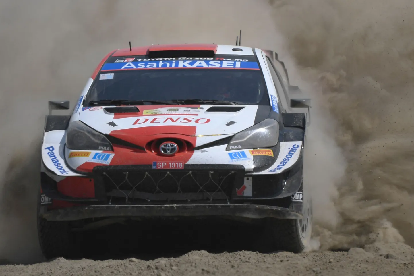 Sebastien Ogier Toyota roolis.