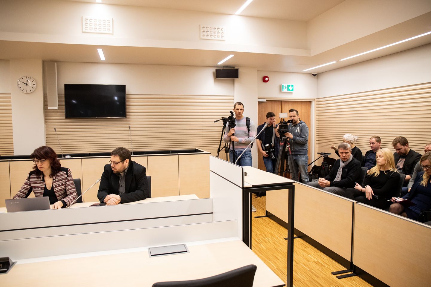 Карель Шмутов в суде.
