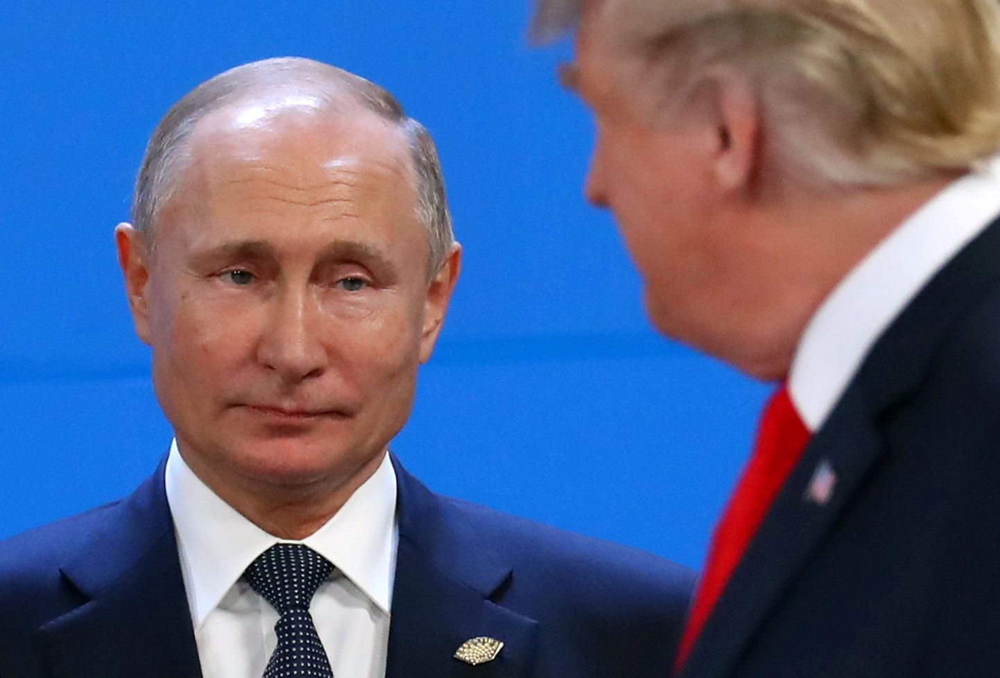 Vladimir Putin ja Donald Trump.