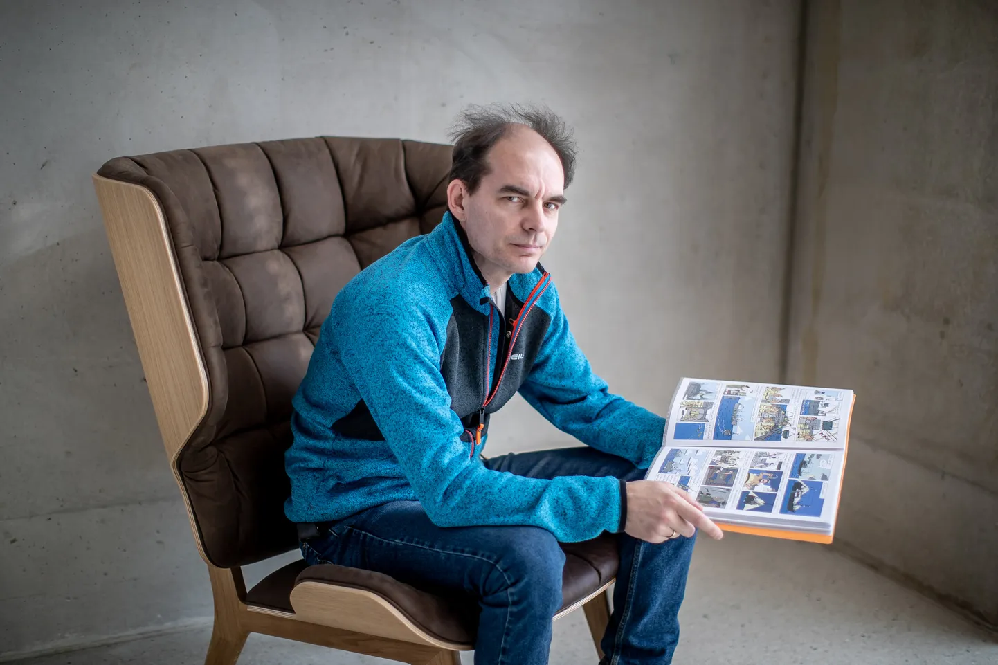 Meelis Kupits on koomikseid joonistanud juba teismeeast peale.