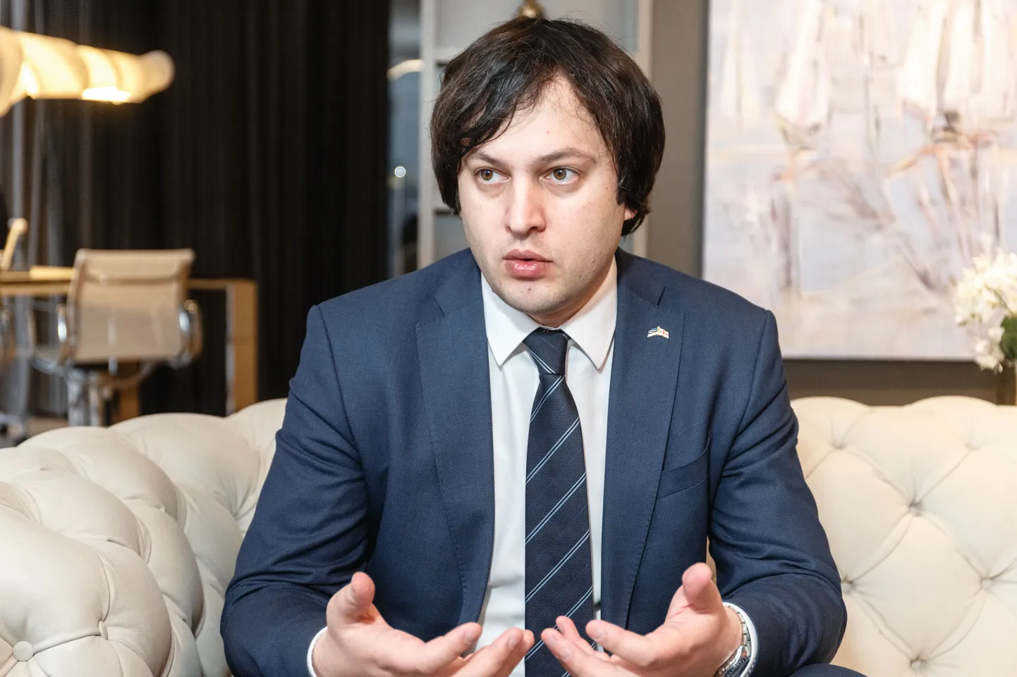 Gruusia parlamendi spiiker Irakli Kobakhidze.