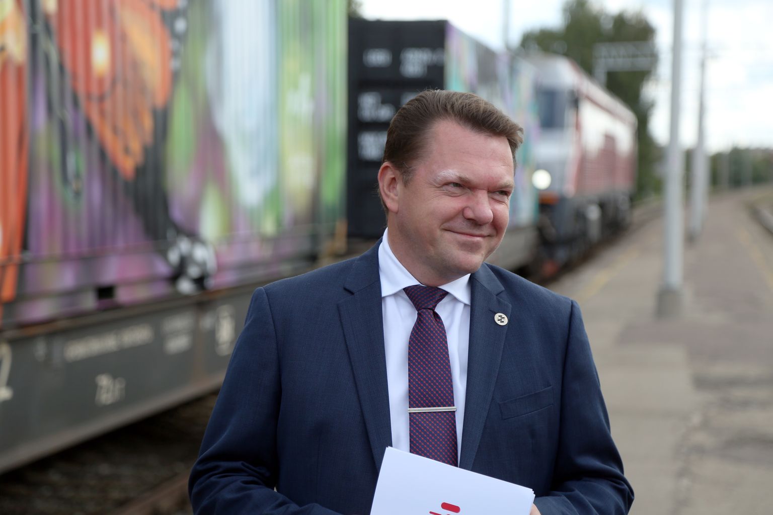 "Latvijas Dzelzceļa" bijušais prezidents Edvīns Bērziņš.