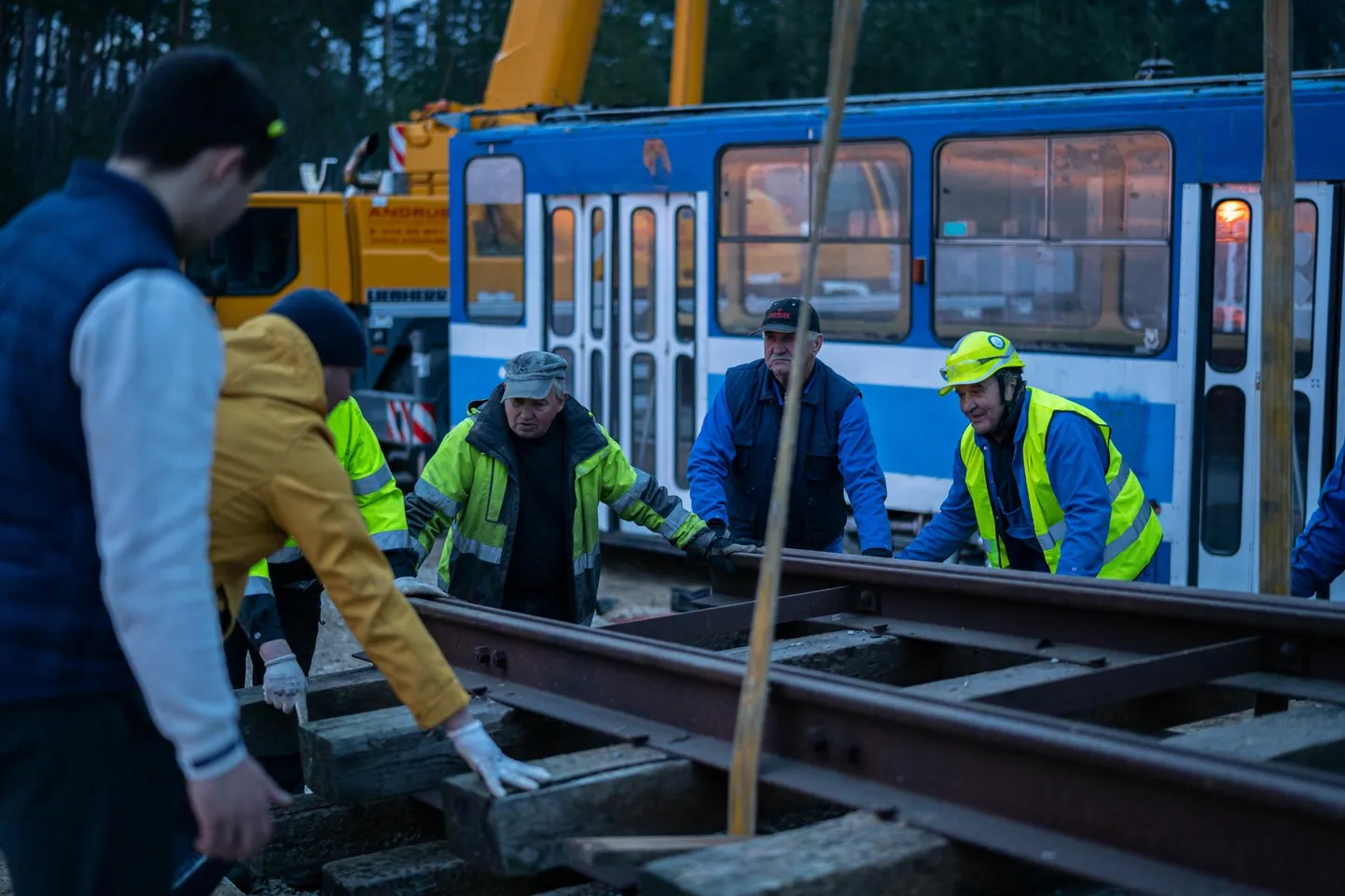 Narva-Jõesuu rannas avab uksed trammikohvik.